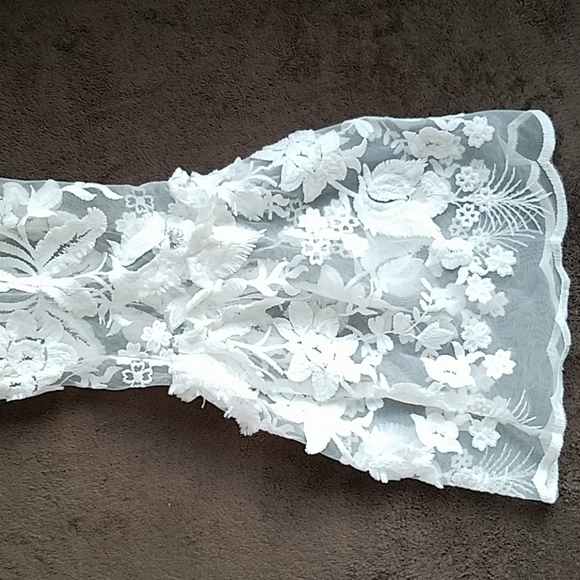 Lace Off Shoulder Top - Picture 7 of 7